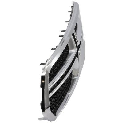 Rareelectrical - New Black/Chrome Grille Assembly Compatible With Dodge Durango Limited 6 Cyl 3.6L Durango Sxt 6 Cyl - Image 8