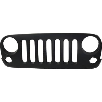 New Paintable Grille Assembly Compatible With Jeep Wrangler 75Th Anniversary 6 Cyl 3.6L Wrangler