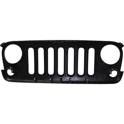 Rareelectrical - New Paintable Grille Assembly Compatible With Jeep Wrangler 75Th Anniversary 6 Cyl 3.6L Wrangler - Image 5