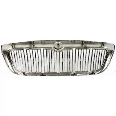 Rareelectrical - Chrome Grille Assembly Compatible With Mercury Grand Marquis Ls 8 Cyl 4.6L Grand Marquis Gs 8 Cyl - Image 4