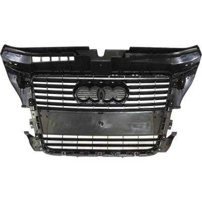 Rareelectrical - New Primed Grille Assembly Compatible With Audi A3 Quattro Base 4 Cyl 2.0L A3 Sportback 4 Cyl 2.0L - Image 5