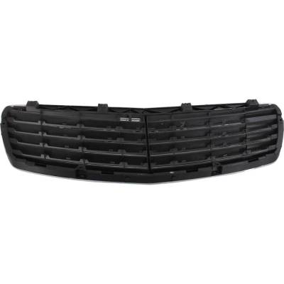 Rareelectrical - New Chrome Shell Grille Assembly Compatible With Mercedes Benz E320 Base 6 Cyl 3.2L E350 Base 6 Cyl - Image 5
