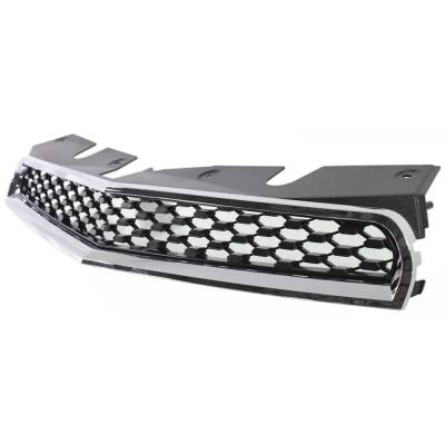 Rareelectrical - New Chrome Shell Grille Assembly Compatible With Chevrolet Equinox Lt 6 Cyl 3.0L Equinox Ltz 6 Cyl - Image 2