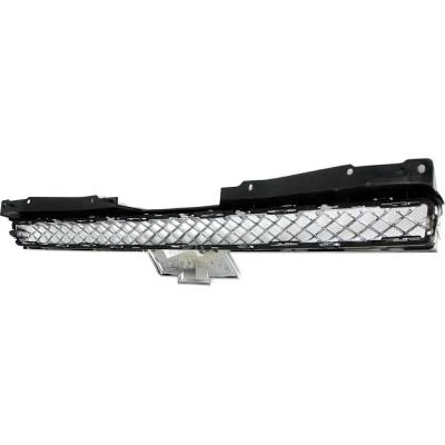 Rareelectrical - New Polished Grille Assembly Compatible With Chevrolet Avalanche Ltz 8 Cyl 6.0L Avalanche Black - Image 5