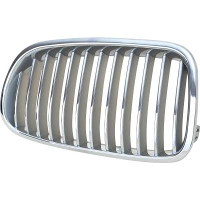 Rareelectrical - New Left Grille Assembly Compatible With Bmw 550I Base 8 Cyl 4.4L By Bm1200200 - Image 3