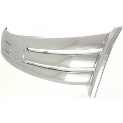 Rareelectrical - New Chrome Grille Assembly Compatible With Ford Taurus Se 6 Cyl 3.5L Taurus Limited 6 Cyl 3.5L - Image 2