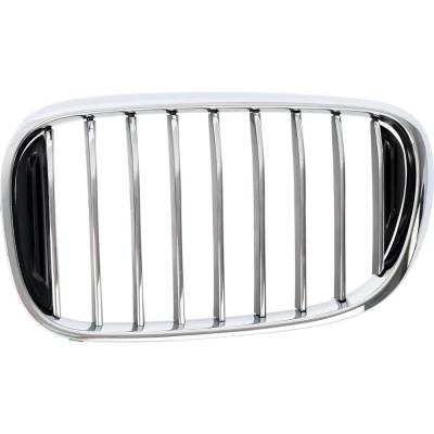 New Left Grille Assembly Compatible With Bmw 750I Base 8 Cyl 4.4L 740I Base 6 Cyl 3.0L M760i Xdrive