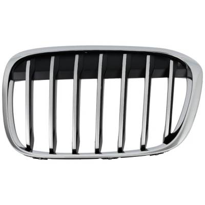 Rareelectrical - New Chrome Grille Assembly Compatible With Bmw X1 Xdrive28i 4 Cyl 2.0L X1 Sdrive28i 4 Cyl 2.0L - Image 2