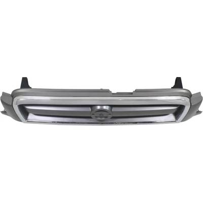 Rareelectrical - Chrome Shell Grille Assembly Compatible With Nissan Pathfinder Le 6 Cyl 3.5L Pathfinder Se 6 Cyl - Image 4