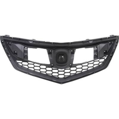 Textured Black Grille Assembly Compatible With Acura Rdx Base 6 Cyl 3.5L 2016-2018 Ac1200128