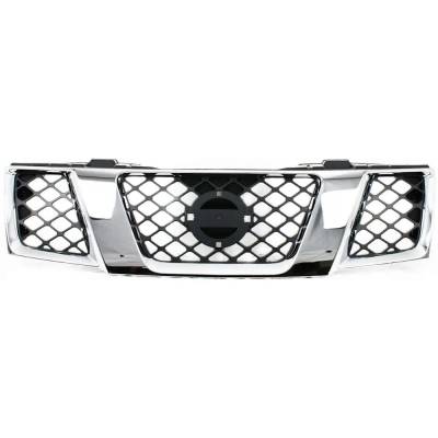 New Grille Assembly Compatible With Nissan Pathfinder Se Off-Road 6 Cyl 4.0L Pathfinder Le 6 Cyl