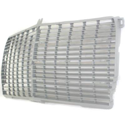Rareelectrical - New Inner Grille Assembly Compatible With Mercedes Benz 300D Base 5 Cyl 3.0L 240D Base 4 Cyl 2.4L - Image 2