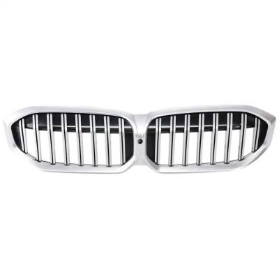Chrome Grille Assembly Compatible With Bmw 330E Base 4 Cyl 2.0L 330I Base 4 Cyl 2.0L 2023-2025 By