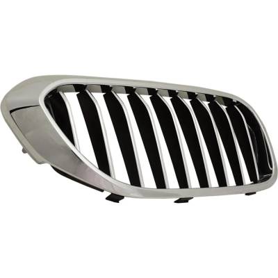 Rareelectrical - New Passenger Side Grille Assembly Compatible With Bmw 530I Base 4 Cyl 2.0L 530I Xdrive Base 4 Cyl - Image 2
