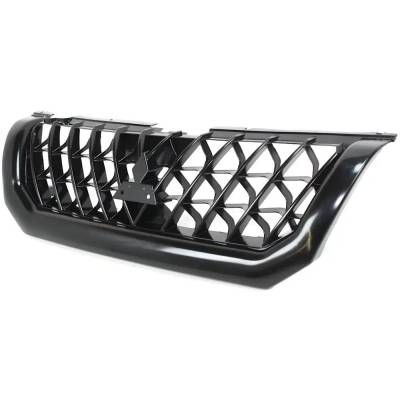 Rareelectrical - New Painted Black Grille Assembly Compatible With Mitsubishi Montero Sport Limited 6 Cyl 3.5L - Image 2