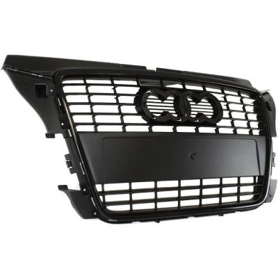Rareelectrical - New Primed Grille Assembly Compatible With Audi A3 Base 4 Cyl 2.0L A3 Sportback 4 Cyl 2.0L A3 Tdi 4 - Image 3