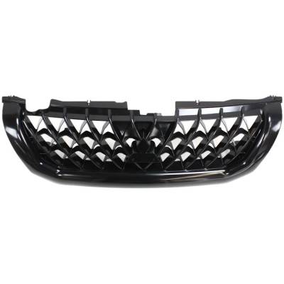 Rareelectrical - New Painted Black Grille Assembly Compatible With Mitsubishi Montero Sport Limited 6 Cyl 3.5L - Image 6