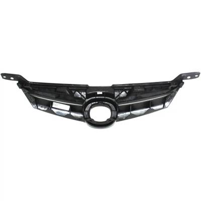 Rareelectrical - New Textured Black Grille Assembly Compatible With Mazda 6 S 6 Cyl 3.0L 6 Gt 4 Cyl 2.3L 6 Gs 4 Cyl - Image 4
