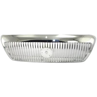 Rareelectrical - New Two Tone Chrome Grille Assembly Compatible With Mercury Grand Marquis Gs 8 Cyl 4.6L Grand - Image 5