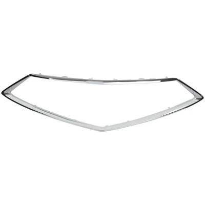 Rareelectrical - New Chrome Grille Assembly Compatible With Acura Mdx Sh-Awd 6 Cyl 3.5L Mdx Base 6 Cyl 3.5L 2022 By - Image 2