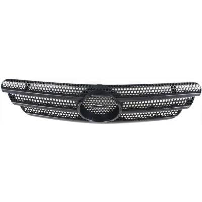 Rareelectrical - New Black Grille Assembly Compatible With Mercedes Benz Ml350 Base 6 Cyl 3.7L Ml320 Base 6 Cyl 3.2L - Image 6