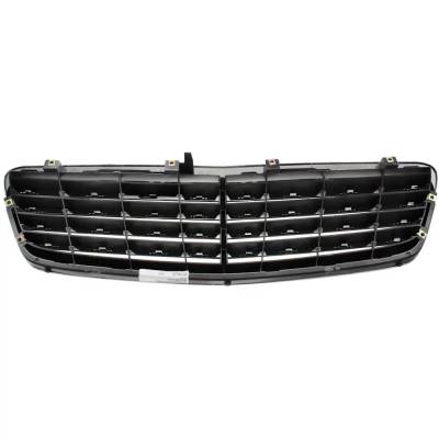 Rareelectrical - New Chrome Shell Grille Assembly Compatible With Mercedes Benz C32 Amg Base 6 Cyl 3.2L C240 4Matic 6 - Image 4