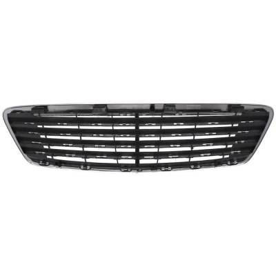 Rareelectrical - New Chrome Shell Grille Assembly Compatible With Mercedes Benz S600 Base 12 Cyl 5.8L S500 Guard 8 - Image 5
