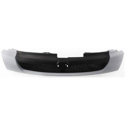 Rareelectrical - New Gray Shell Grille Assembly Compatible With Mazda Protege Dx 4 Cyl 1.5L Protege Lx 4 Cyl 1.5L - Image 5
