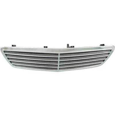 Rareelectrical - New Chrome Shell Grille Assembly Compatible With Mercedes Benz S500 4Matic 8 Cyl 5.0L S55 Amg - Image 4