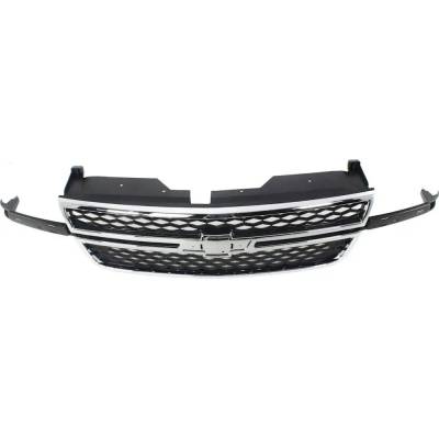 Rareelectrical - New Grille Assembly Compatible With Chevrolet Silverado 1500 Classic Ss 8 Cyl 6.0L Silverado 1500 Ss - Image 6