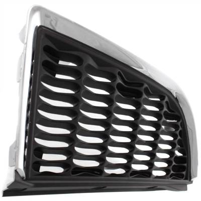 Rareelectrical - New Right Grille Assembly Compatible With Mitsubishi Galant Es 4 Cyl 2.4L Galant Ls 6 Cyl 3.8L - Image 3