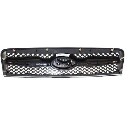 Rareelectrical - New Black Grille Assembly Compatible With Hyundai Tucson Gl 4 Cyl 2.0L Tucson Gls 6 Cyl 2.7L Tucson - Image 4