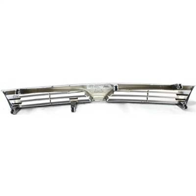 Rareelectrical - New Chrome Shell Grille Assembly Compatible With Mitsubishi Mirage Es 4 Cyl 1.8L Mirage De 4 Cyl - Image 4