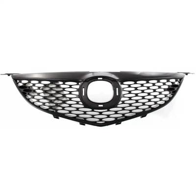 New Grille Assembly Compatible With Mazda 3 Sp23 4 Cyl 2.3L 3 I 4 Cyl 2.0L 3 S 4 Cyl 2.3L 2004-2006