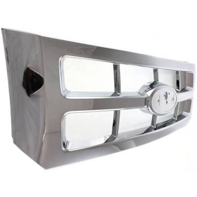 Rareelectrical - New Chrome Grille Assembly Compatible With Ford Escape Limited 4 Cyl 2.5L Escape Xls 4 Cyl 2.5L - Image 2