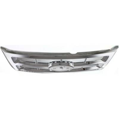 Rareelectrical - New Chrome Grille Assembly Compatible With Ford Escape Limited 4 Cyl 2.5L Escape Xls 4 Cyl 2.5L - Image 5