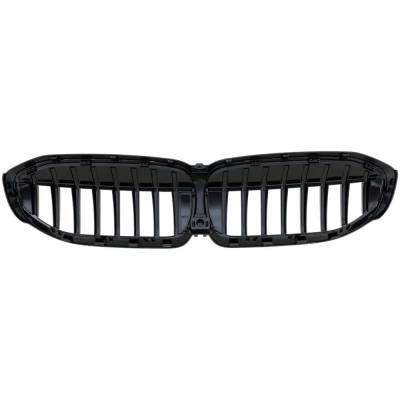 Rareelectrical - New Black Grille Assembly Compatible With Bmw 330I Base 4 Cyl 2.0L 330I Xdrive Base 4 Cyl 2.0L - Image 4