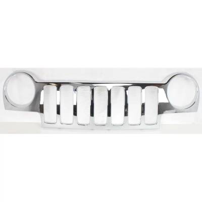 New Grille Assembly Compatible With Jeep Liberty Renegade 6 Cyl 3.7L Liberty Sport 6 Cyl 3.7L