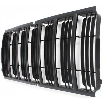 Rareelectrical - New Black Grille Assembly Compatible With Jeep Liberty Sport 6 Cyl 3.7L Liberty Sport 4 Cyl 2.4L - Image 2