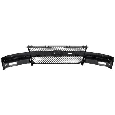 Rareelectrical - New Dark Gray Grille Assembly Compatible With Chevrolet Express 3500 Lt 8 Cyl 6.0L Express 2500 Lt 8 - Image 4