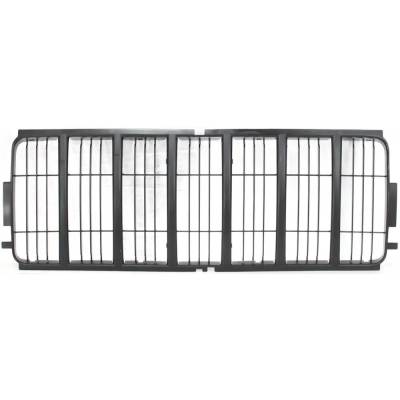 New Black Grille Assembly Compatible With Jeep Liberty Renegade 6 Cyl 3.7L Liberty Sport 6 Cyl 3.7L