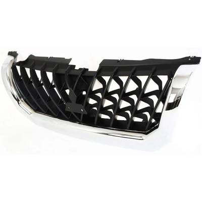 Rareelectrical - New Chrome Shell Grille Assembly Compatible With Mitsubishi Montero Sport Es 6 Cyl 3.0L Montero - Image 2