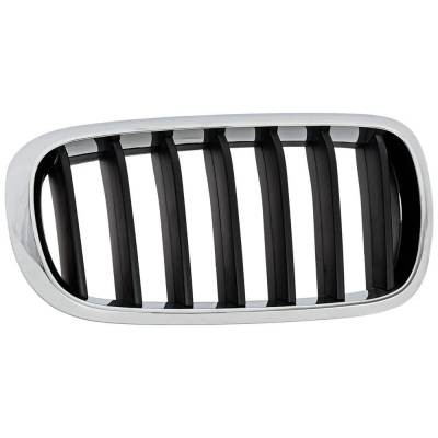 New Textured Black Grille Assembly Compatible With Bmw X5 Xdrive35i 6 Cyl 3.0L X5 Xdrive35d 6 Cyl