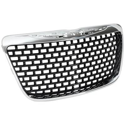 Rareelectrical - New Chrome Grille Assembly Compatible With Chrysler 300 S 8 Cyl 5.7L 300 Srt8 Core 8 Cyl 6.4L 300 C - Image 3