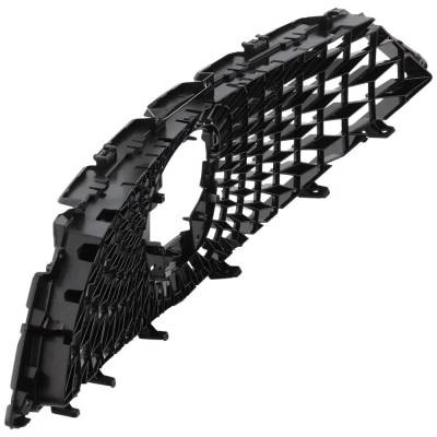 Rareelectrical - New Painted Black Grille Assembly Compatible With Acura Mdx Base 6 Cyl 3.5L 2022-2024 By 71121Tyaa00 - Image 4