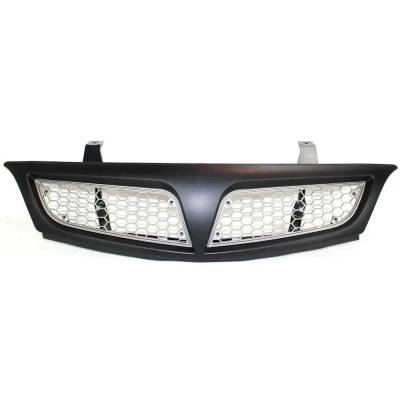 New Grille Assembly Compatible With Pontiac Montana Sv6 6 Cyl 3.5L Montana Base 6 Cyl 3.4L 2001-2005