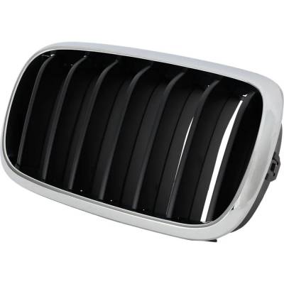 Rareelectrical - New Textured Black Grille Assembly Compatible With Bmw X5 Sdrive35i 6 Cyl 3.0L X5 Xdrive35d 6 Cyl - Image 3