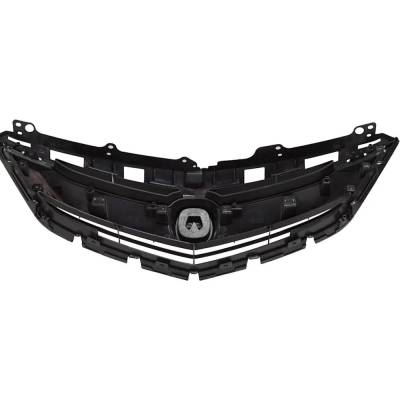 Rareelectrical - Textured Black Grille Assembly Compatible With Acura Ilx Base 4 Cyl 2.4L 2016-2018 Ac1200129 - Image 5