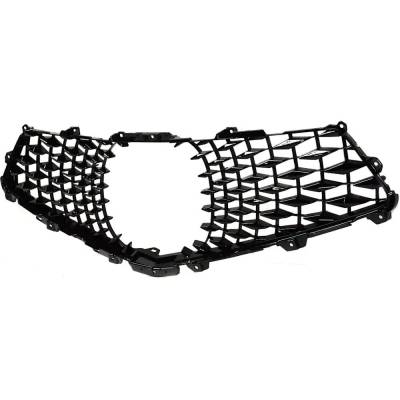 Rareelectrical - New Painted Black Grille Assembly Compatible With Acura Mdx Base 6 Cyl 3.5L Mdx Sh-Awd 6 Cyl 3.5L - Image 3
