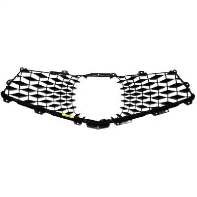 Rareelectrical - New Painted Black Grille Assembly Compatible With Acura Mdx Base 6 Cyl 3.5L Mdx Sh-Awd 6 Cyl 3.5L - Image 5